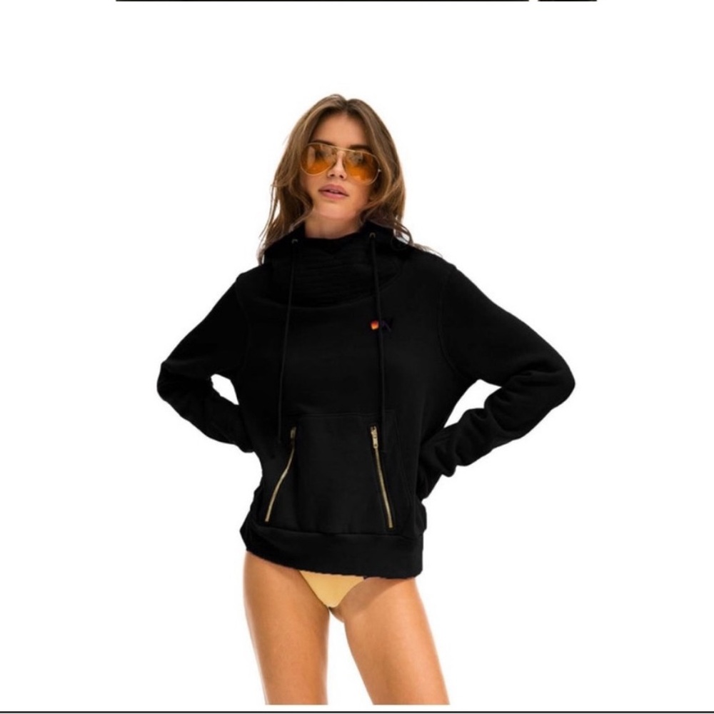 NWT Aviator Nation ninja hoodie - small - Picture 2 of 4